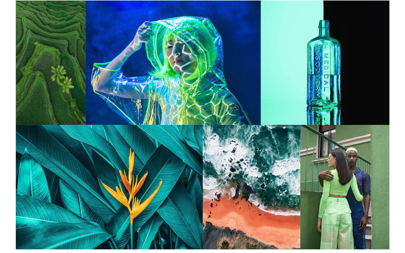 Sea and Forest collection moodboard